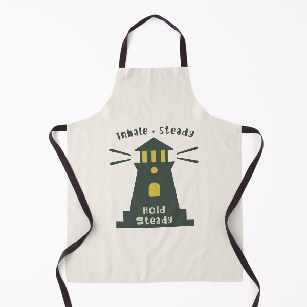 Item preview, Wear a quiet reminder: hold steady — one breath at a time  designed and sold by niclothing.