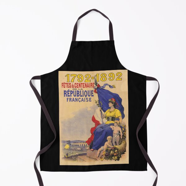 Item preview, Celebrate 100 Years of the French Republic | Art Nouveau Style Poster | Marianne with Tricolor Flag & Olive Branch designed and sold by artofuniverse.