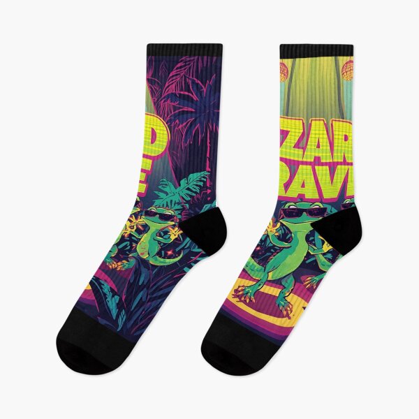 Item preview, Tropical Lizard Disco Meme Vibes designed and sold by ChicTrendz.