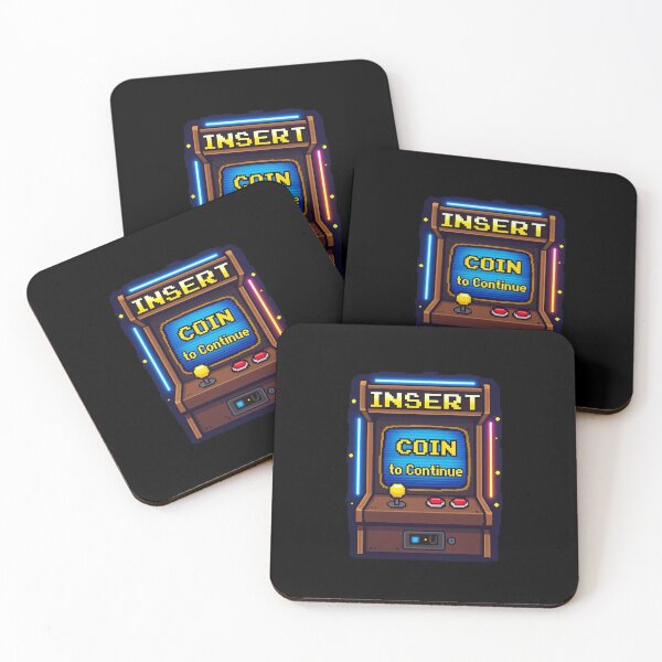 Item preview, Insert Coin to Continue – Retro Arcade Gamer Tee designed and sold by EcoArtTees.