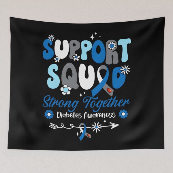 Item preview, symbol managing the unite provide information, the They moral assistance, patients and help support, blue, to share under of this show T1D, in disease. color designed and sold by Rackaam777Art.