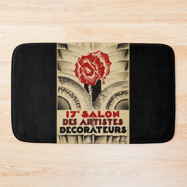 Item preview, Vintage Art Deco Poster | 17e Salon des Artistes Décorateurs | Grand Palais Paris 1927 | Bold Geometric Design & Typography designed and sold by artofuniverse.