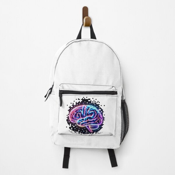 Item preview, Loading Creativity – Retro Pixel Brain Tee designed and sold by EcoArtTees.