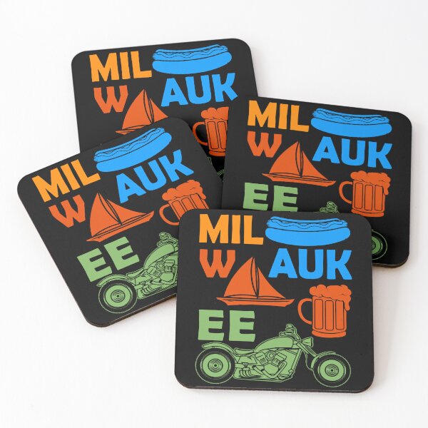 Item preview, Milwaukee Wisconsin Souvenir Men Lake Michigan Milwaukee designed and sold by DSWShirts.