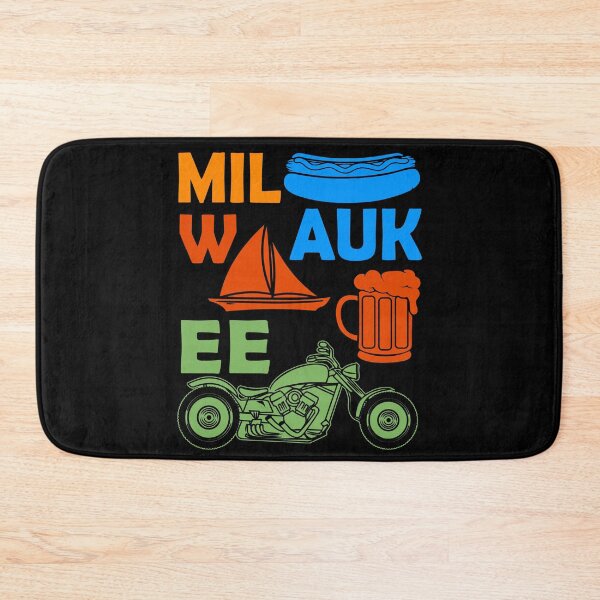 Item preview, Milwaukee Wisconsin Souvenir Men Lake Michigan Milwaukee designed and sold by DSWShirts.