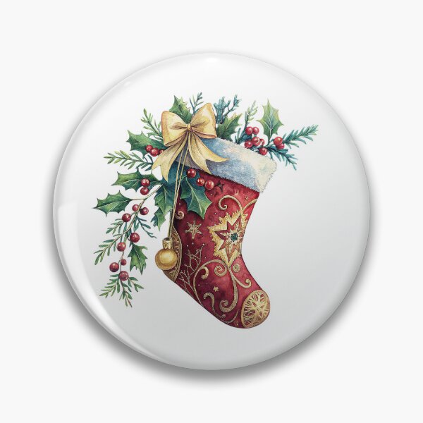 Item preview, Cute and classic Christmas stockings designed and sold by Merrylands Artshop.