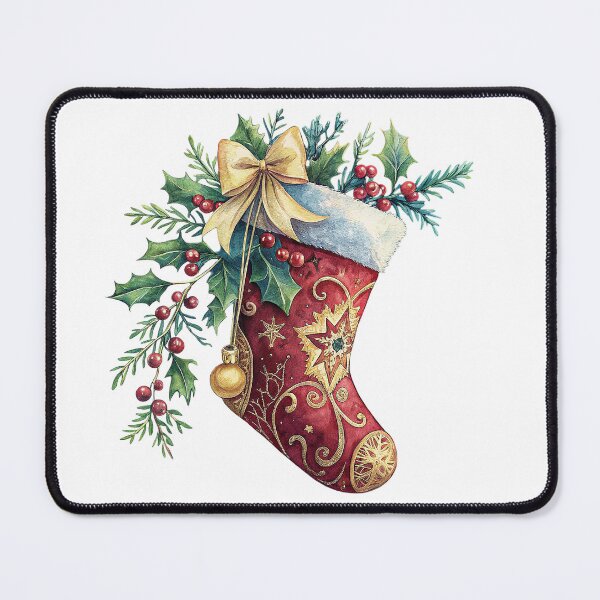 Item preview, Cute and classic Christmas stockings designed and sold by Merrylands Artshop.
