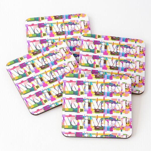 Item preview, Novi Marof, Croatia, Vibrant Abstract City Typography Art  designed and sold by Wanderful-roads.