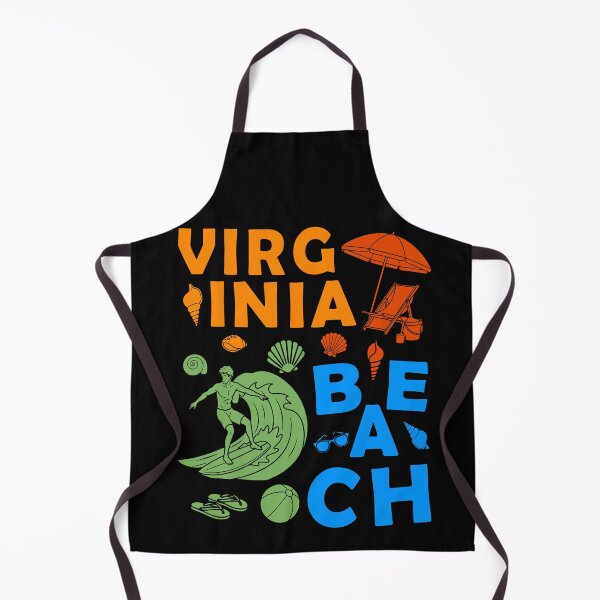 Item preview, Virginia Beach Souvenir Men Surfing Virginia Beach designed and sold by DSWShirts.