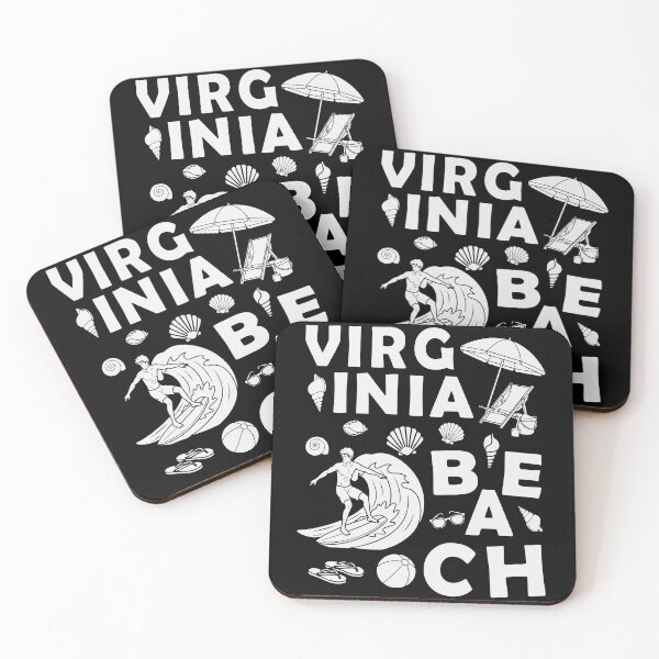 Item preview, Virginia Beach Surfing Souvenir Men Virginia Beach designed and sold by DSWShirts.