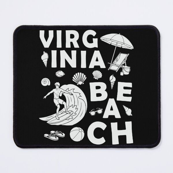 Item preview, Virginia Beach Surfing Souvenir Men Virginia Beach designed and sold by DSWShirts.