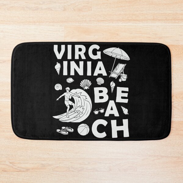 Item preview, Virginia Beach Surfing Souvenir Men Virginia Beach designed and sold by DSWShirts.