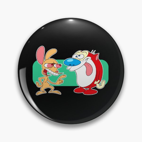 Item preview, Ren And Stimpy Happy Cartoon Duo designed and sold by chuckyyye.