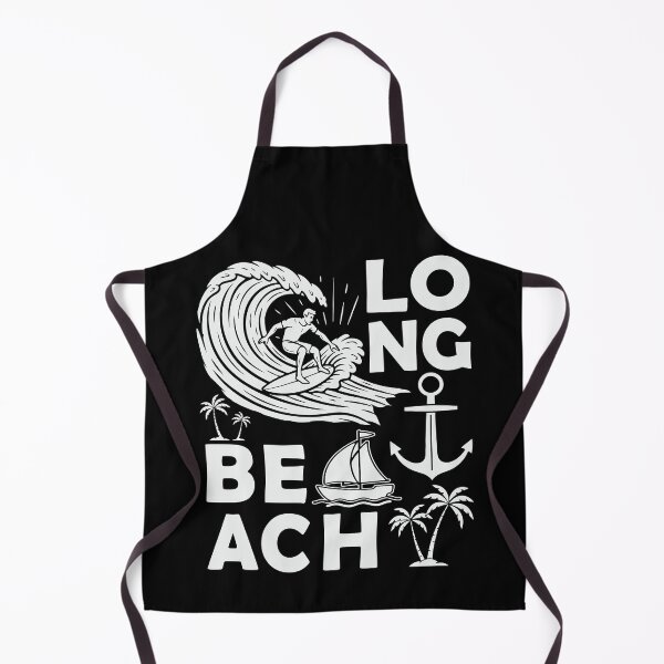 Item preview, Long Beach Souvenir Men Surfing Long Beach California designed and sold by DSWShirts.