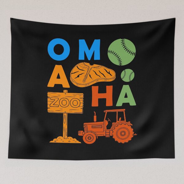 Item preview, Omaha Nebraska Souvenir Men Visiting Omaha designed and sold by DSWShirts.