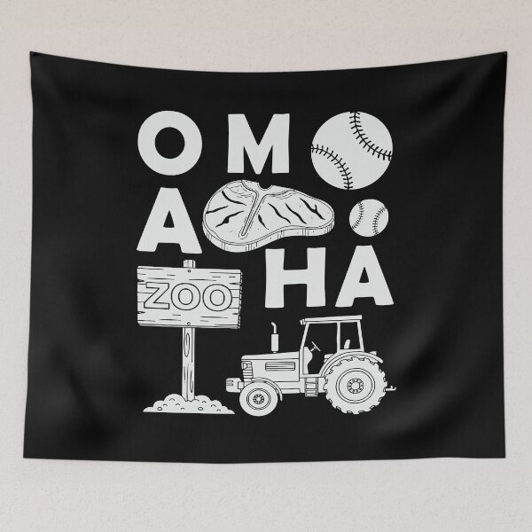 Item preview, Omaha Souvenir Men Visiting Omaha Nebraska designed and sold by DSWShirts.