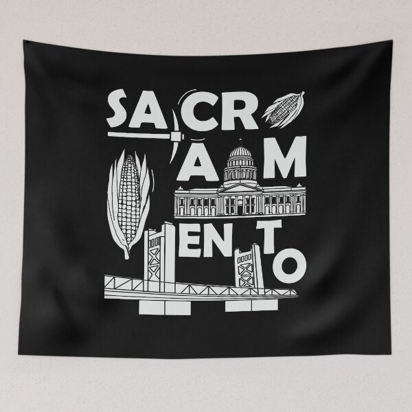 Item preview, Sacramento Souvenir Men Sequoia Tree Sacramento California designed and sold by DSWShirts.