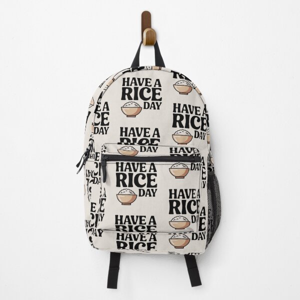 Item preview, Have a Rice Day – Minimal Food Pun T-Shirt Design designed and sold by Verycutethings.