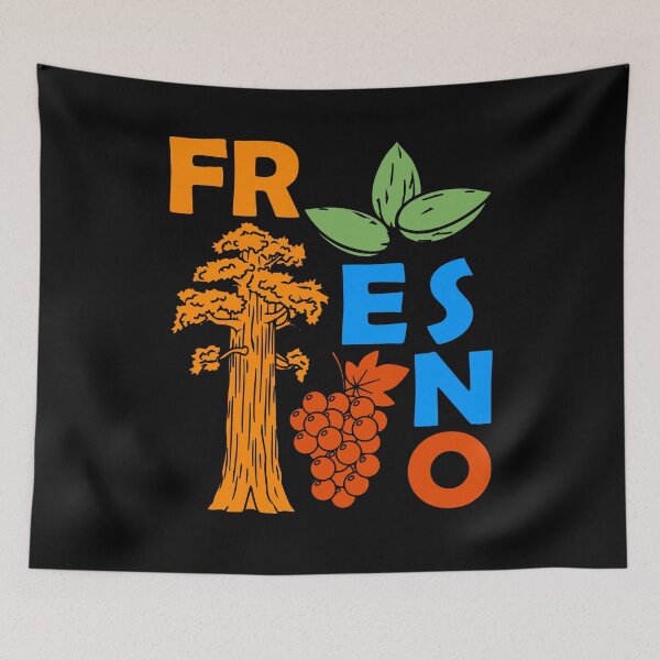 Item preview, Fresno California Souvenir Men Sequoia Tree Fresno designed and sold by DSWShirts.