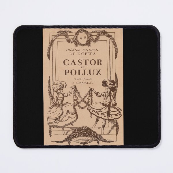 Item preview, Vintage 1918 Castor et Pollux Opera Poster | Classical French Art | Jean-Philippe Rameau | Baroque Elegance & Mythology designed and sold by artofuniverse.