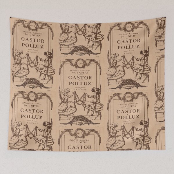 Item preview, Vintage 1918 Castor et Pollux Opera Poster | Classical French Art | Jean-Philippe Rameau | Baroque Elegance & Mythology designed and sold by artofuniverse.