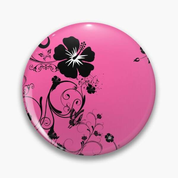 Item preview, 2000s Nostalgia Pink and Black Swirls designed and sold by heavenMadeee.