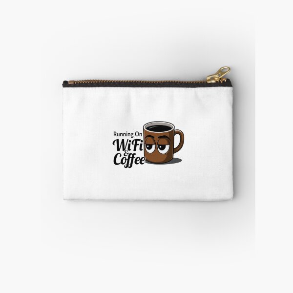 Item preview, Running On WiFi & Coffee – Remote Life Tee designed and sold by EcoArtTees.