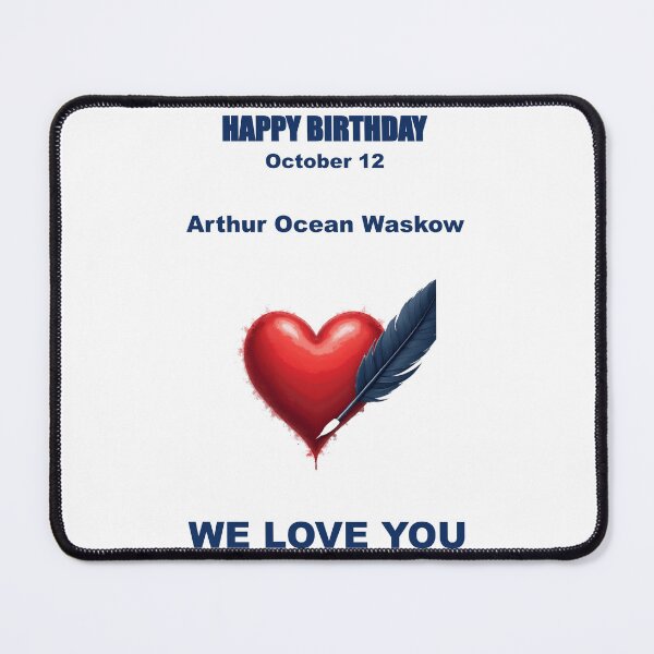Item preview, Tribute to Arthur Ocean Waskow — October 12 designed and sold by ariksworld.