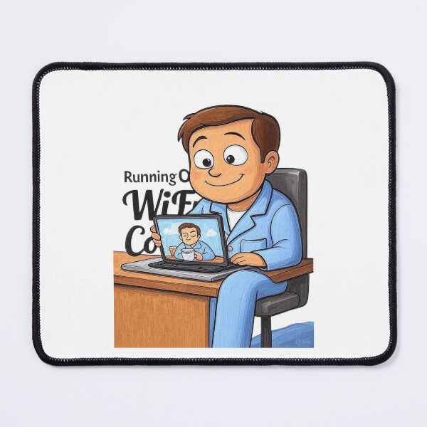 Item preview, Camera Off, Productivity On – Funny Pajama Worker Tee designed and sold by EcoArtTees.