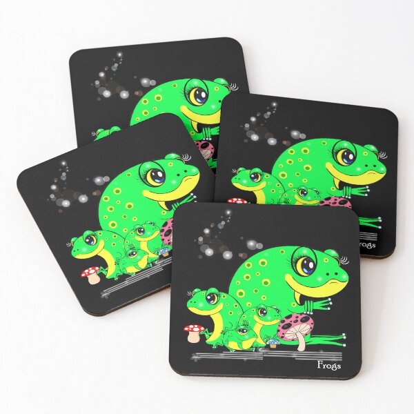 Item preview, Happy Frogs designed and sold by Shirley cute art .