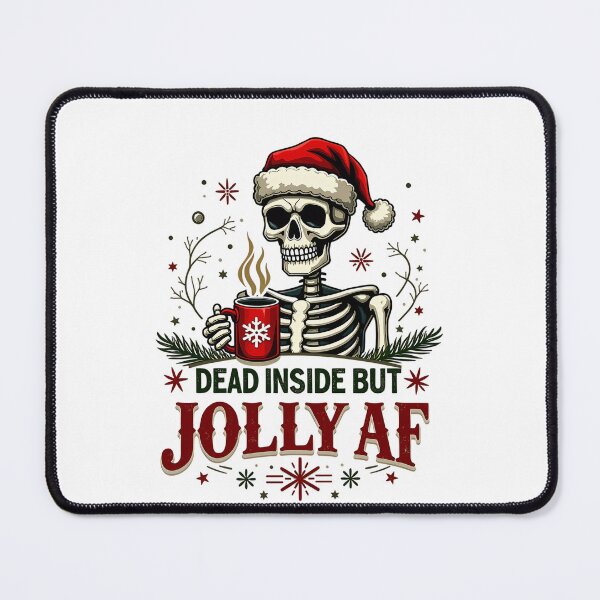 Item preview, Inside Jolly Classic Af But Dead Essential Vintage Retro Christmas designed and sold by SmithWSTaRR.
