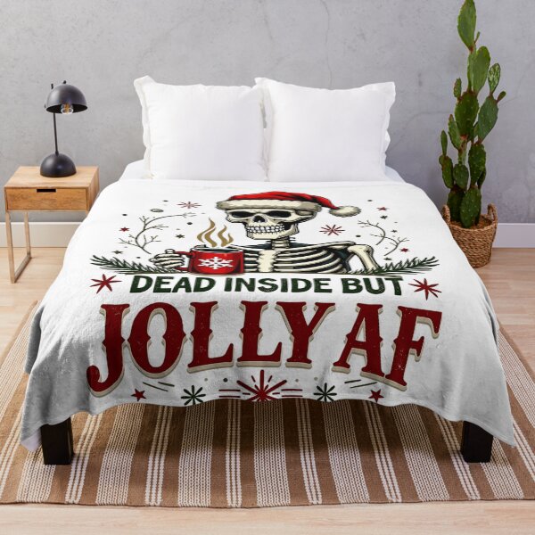 Item preview, Inside Jolly Classic Af But Dead Essential Vintage Retro Christmas designed and sold by SmithWSTaRR.