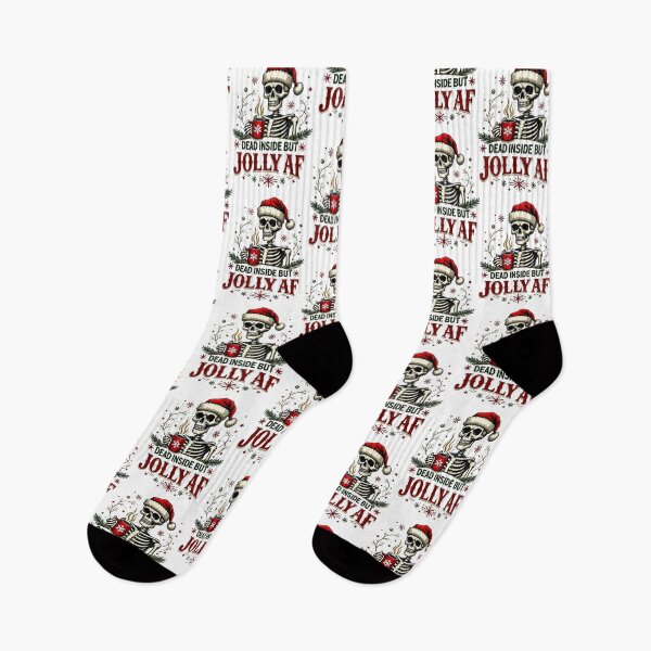 Item preview, Inside Jolly Classic Af But Dead Essential Vintage Retro Christmas designed and sold by SmithWSTaRR.