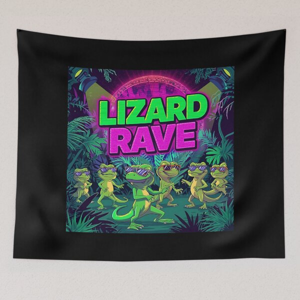 Item preview, Funky Lizards Meme Arcade Scene designed and sold by ChicTrendz.