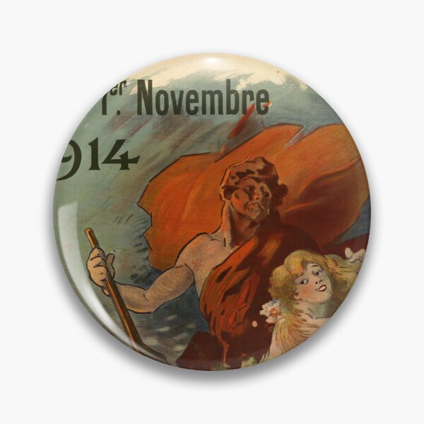 Item preview, Vintage Exposition Poster | 1914 Lyon Art Nouveau | River God & Nature | Colorful Lithograph | Early 20th Century Design designed and sold by artofuniverse.