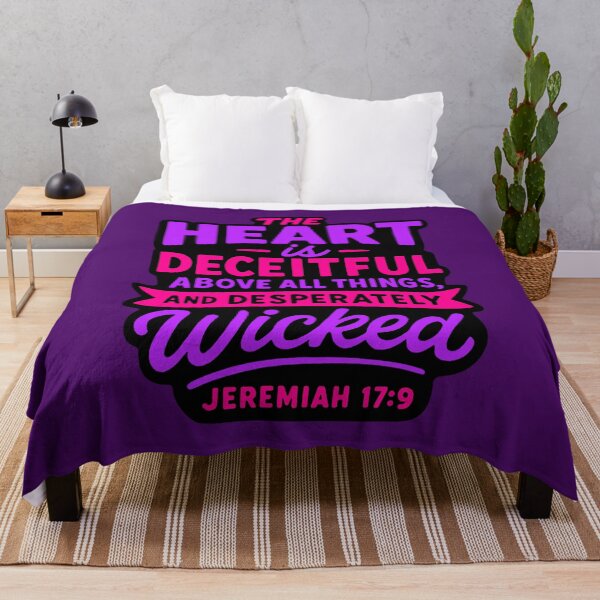 Item preview, Jeremiah 17:9 The Heart Is Deceitful designed and sold by plushism.