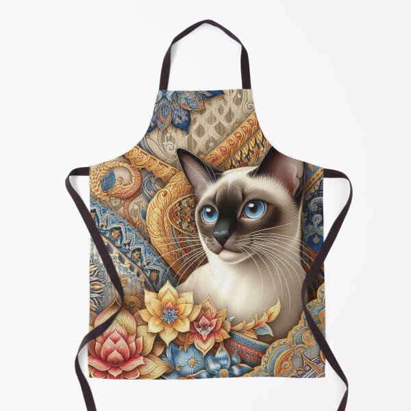 Item preview, The Siamese Cat with Silk Whiskers designed and sold by Vanich-Panich.
