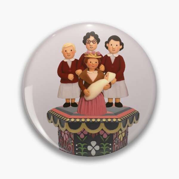Item preview, Mrs Honeyman and her baby call the midwife designed and sold by halibutgoatramb.