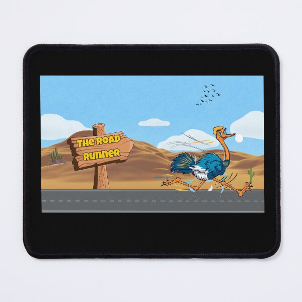 Item preview, Fast and Fearless Ostrich – Funny Running Motivation Gift & Apparel designed and sold by endurothreads.