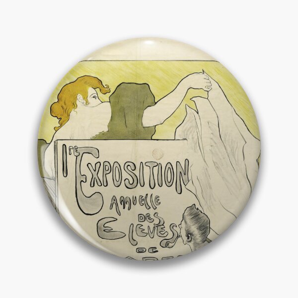 Item preview, Art Nouveau Masterpiece Poster | Henri de Toulouse-Lautrec 1896 | Académie Julian at Galerie Vollard Paris Exhibition Print designed and sold by artofuniverse.