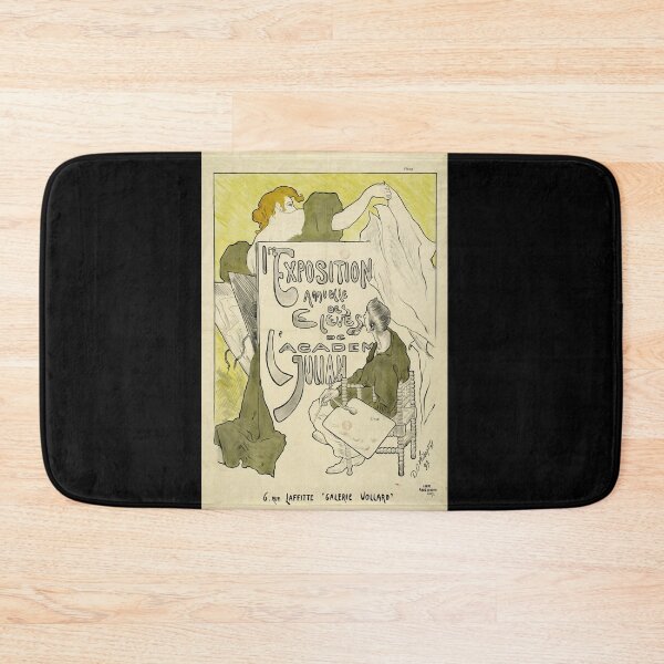 Item preview, Art Nouveau Masterpiece Poster | Henri de Toulouse-Lautrec 1896 | Académie Julian at Galerie Vollard Paris Exhibition Print designed and sold by artofuniverse.