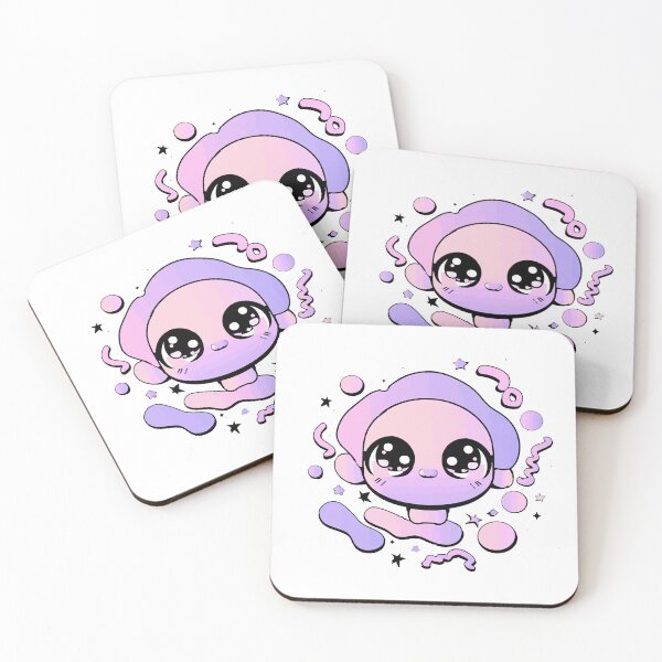 Item preview, Kawaii Pastel Blob Character — Cute Sticker & Tee designed and sold by UNDESIGNS1614.