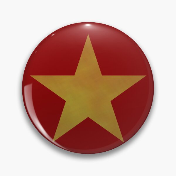 Item preview, Golden Star on red - Calm, Sensory-Friendly designed and sold by CreaTwinkles.