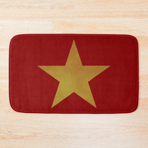 Item preview, Golden Star on red - Calm, Sensory-Friendly designed and sold by CreaTwinkles.