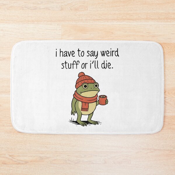 Item preview, I Have To Say Weird Stuff Or I Will Die Funny 90s designed and sold by JuliusaMenzelo.