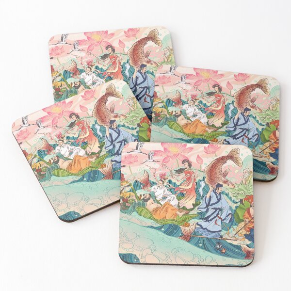Item preview, Eights Immortals Crossing the Sea designed and sold by YennieWong.