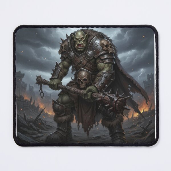 Item preview, Grukk Ironspine – The Savage of Bloodmoor designed and sold by BlingandGifts.