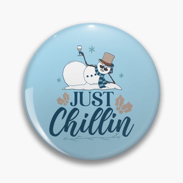 Item preview, Just Chillin’ Snowman designed and sold by ChemicalXShop.