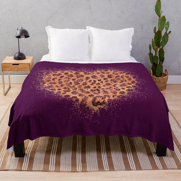 Item preview, Glitter Leopard Print Heart designed and sold by Jeallan Designs.