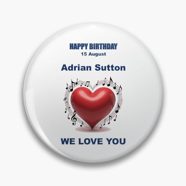 Item preview, Tribute to Adrian Sutton — 15 August designed and sold by ariksworld.